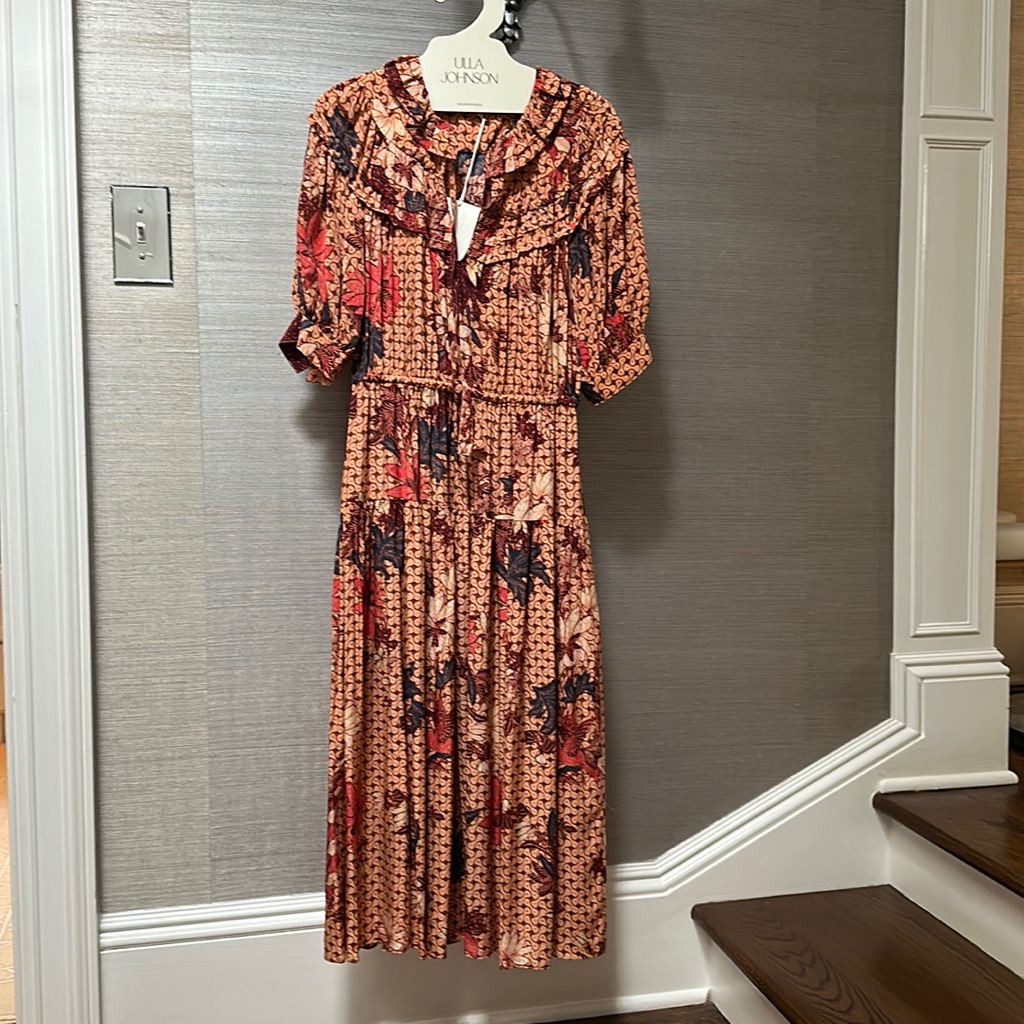 Nwt Ulla Johnson Adette Dress Garden Rose Size 4